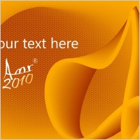 Card in Orange
