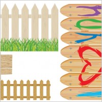 cartoon clip art fence