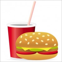 cartoon fast food 02 vector
