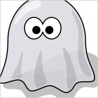 Cartoon Ghost clip art