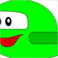 Cartoon Happy Airplane clip art
