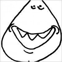 Cartoon monster