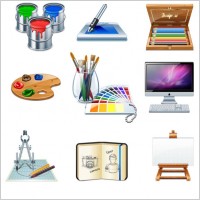cartoon office iconpng picture