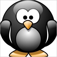Cartoon Penguin clip art