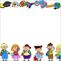 cartoon school supplies 03 vector