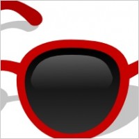 Cartoon Sunglasses clip art