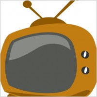 Cartoon Tv clip art