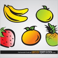 Cartoonish Fruits