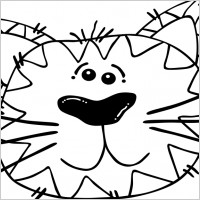 Cat Line Art