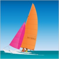 Catamaran Sailing 