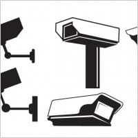CCTV Camera Vector Graphics