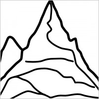 Chain Of Mountains clip art