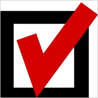 Check Sign clip art