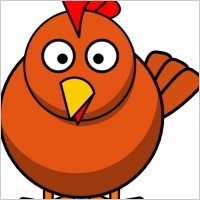 Chicken Cartoon clip art