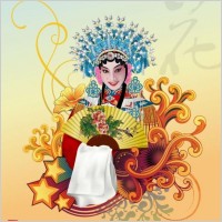 china vector rising star