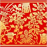 chinese classical pattern vector wealth patterns