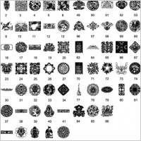chinese traditional pattern vector daquan 10