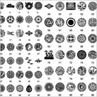 chinese traditional pattern vector daquan 1