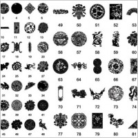 chinese traditional pattern vector daquan 2