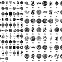 chinese traditional pattern vector daquan 4