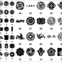 chinese traditional pattern vector daquan 6