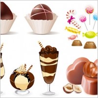 Chocolate Candy Vectors