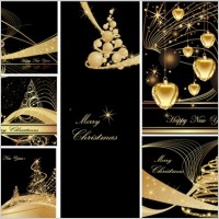 christmas background christmas dream vector background ii