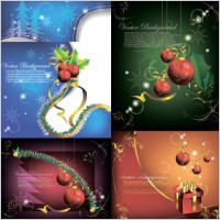 christmas background vector