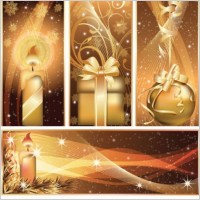 christmas background vector