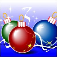 Christmas Balls clip art
