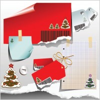 christmas clip art of paper