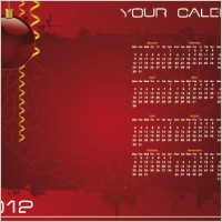 christmas day background calendar 02 vector