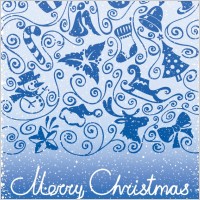 christmas decoration pattern vector