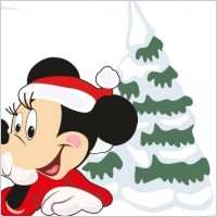 Christmas free vector art and Mickey Mouse