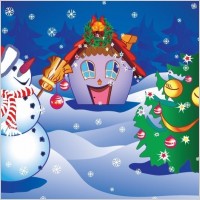 Christmas Poster Vector Illustration