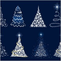 Christmas Tree Vector Graphics