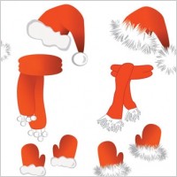 christmas vector and equipment