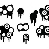 Circles And Drips Set