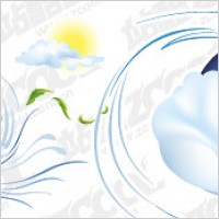City vector illustration of the earth material