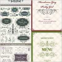 classic border pattern vector