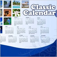 Classic Calendar for 2011