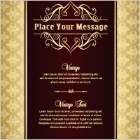classic european pattern background 03 vector