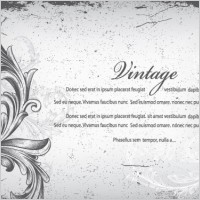 classic handpainted pattern 04 vector