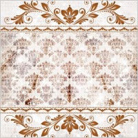 classic lace pattern 01 vector
