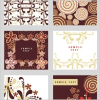 classic pattern background 01 vector