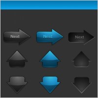 classic web buttons 05 vector