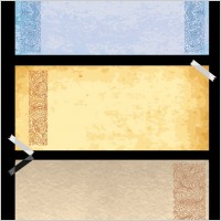 classical pattern vector 3 with the old paper