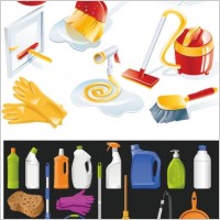 Free Vector Icons Download on Free Vector Art Cleaning Supplies Free Vector For Free Download  About