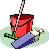Cleaning Tools clip art