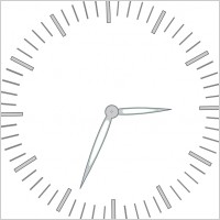 Clock Graduiation Minutes clip art
